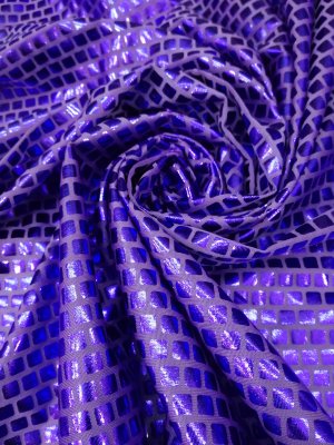 Бифлекс трикотаж фиолетовый на лиловом Корея